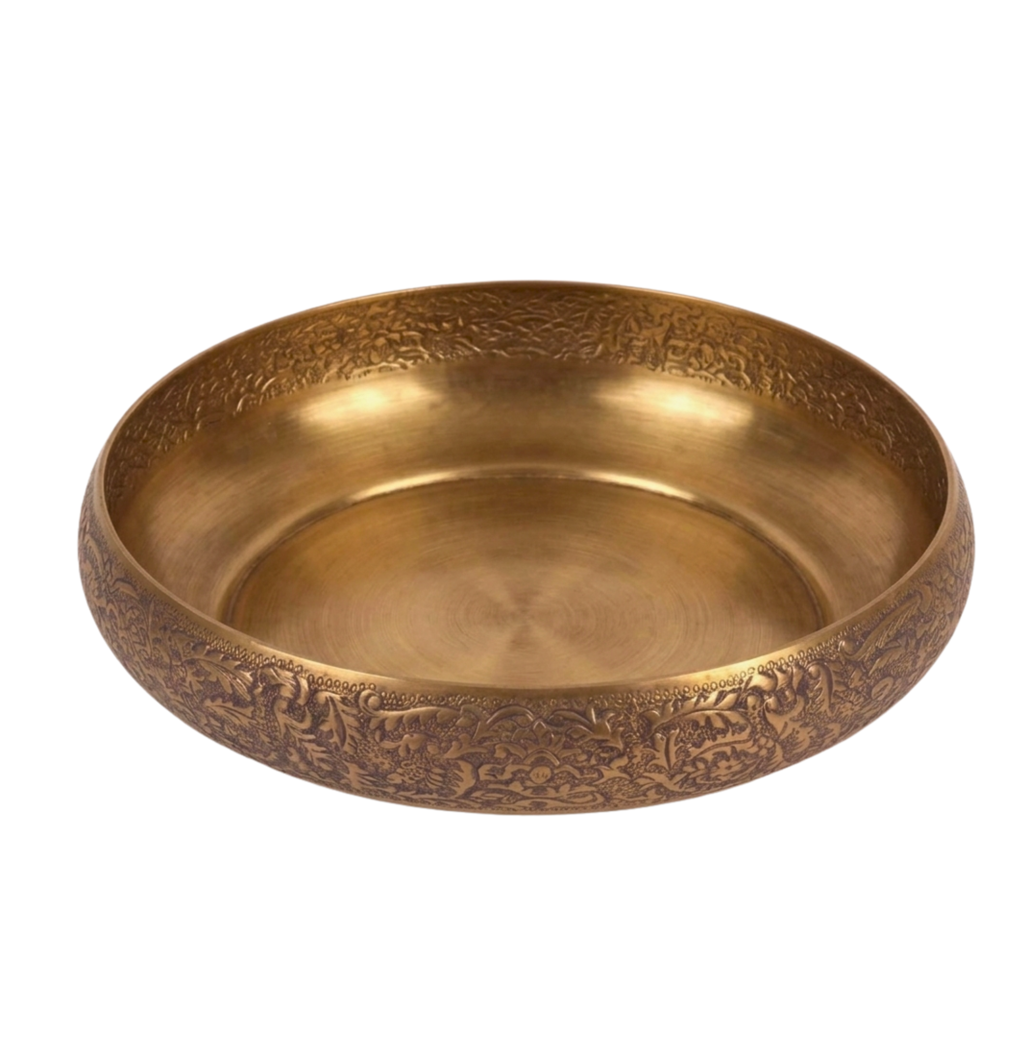 Embossed Heritage Urli – Decorative Urli by Grandeur