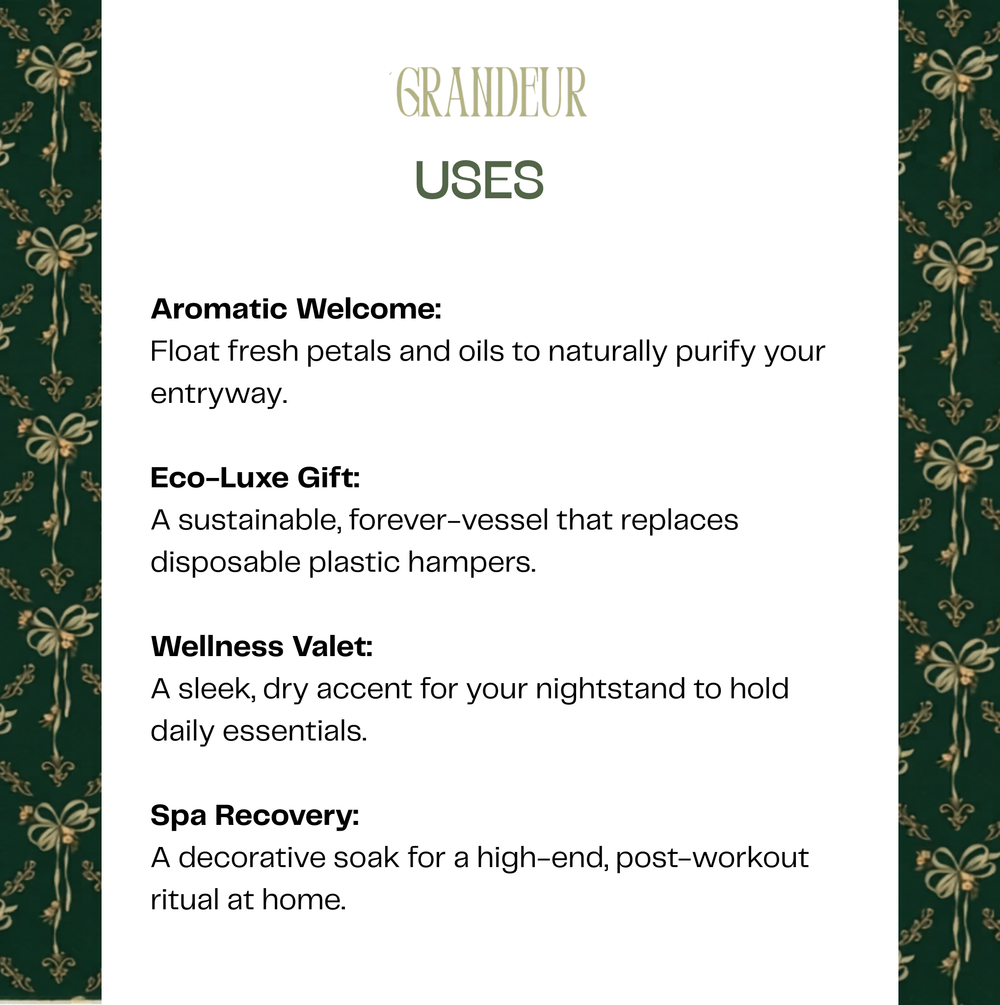 Antique Floral Heritage Urli – Decorative Urli by Grandeur