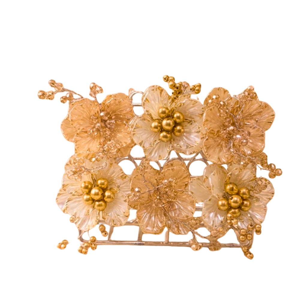 Crystal Bloom Napkin Holder – Napkin Holder by Grandeur