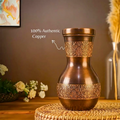 Antique Damask Copper Bedside Carafe – Bedside Carafe by Grandeur