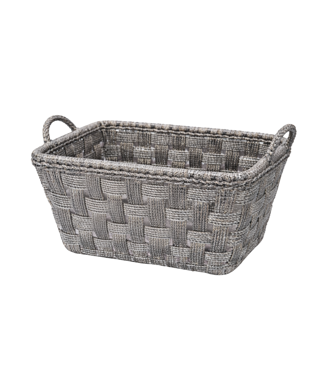 Gilded Heritage Woven Basket – Decorative Basket by Grandeur