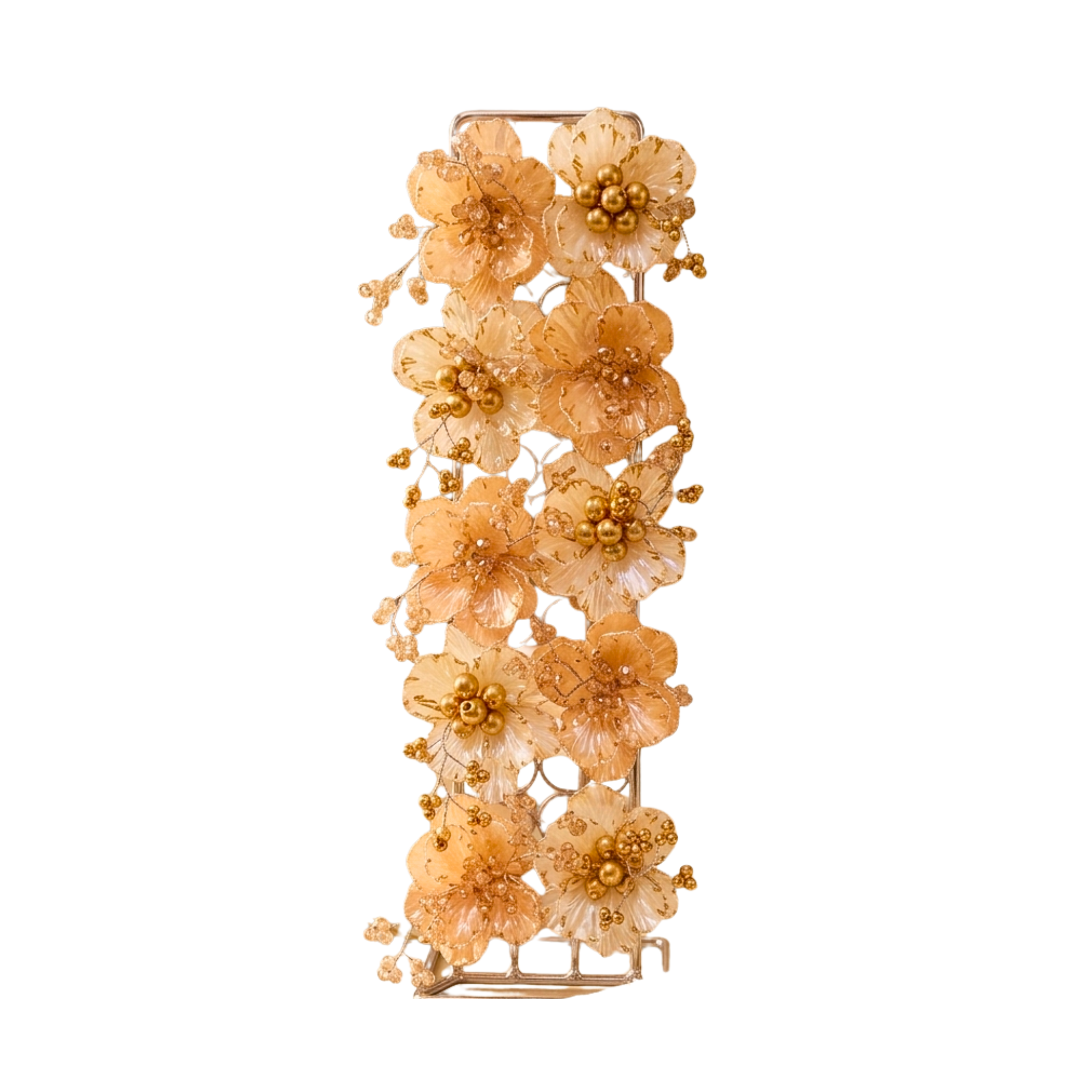 Gilded Petal Tower Napkin Holder – Napkin Holder by Grandeur