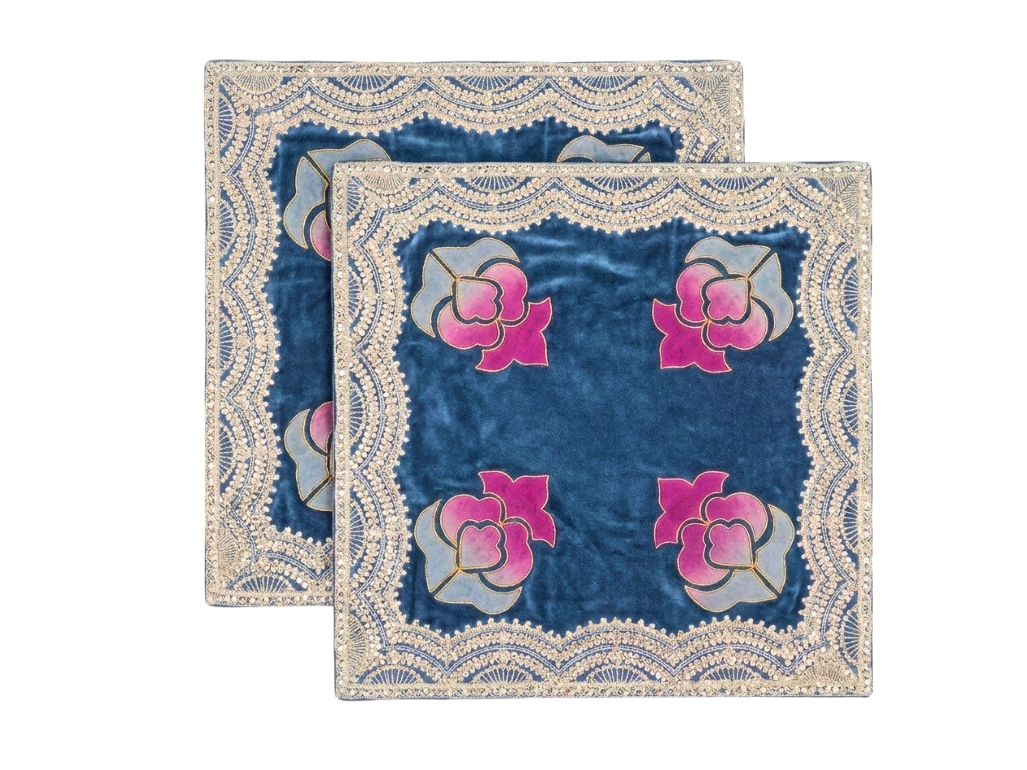Celestial Slate Heritage Aasan (Pack of 6) – Ritual Aasan by Grandeur