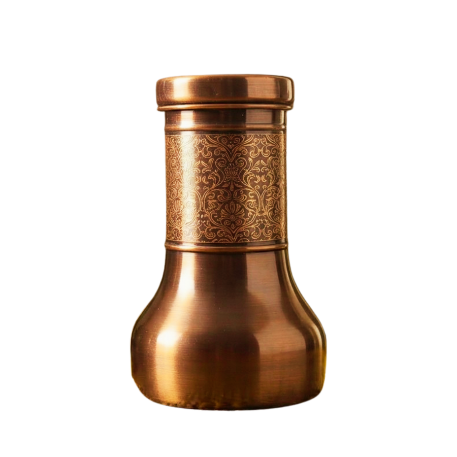 The Amaris Heritage Copper Water Bottle