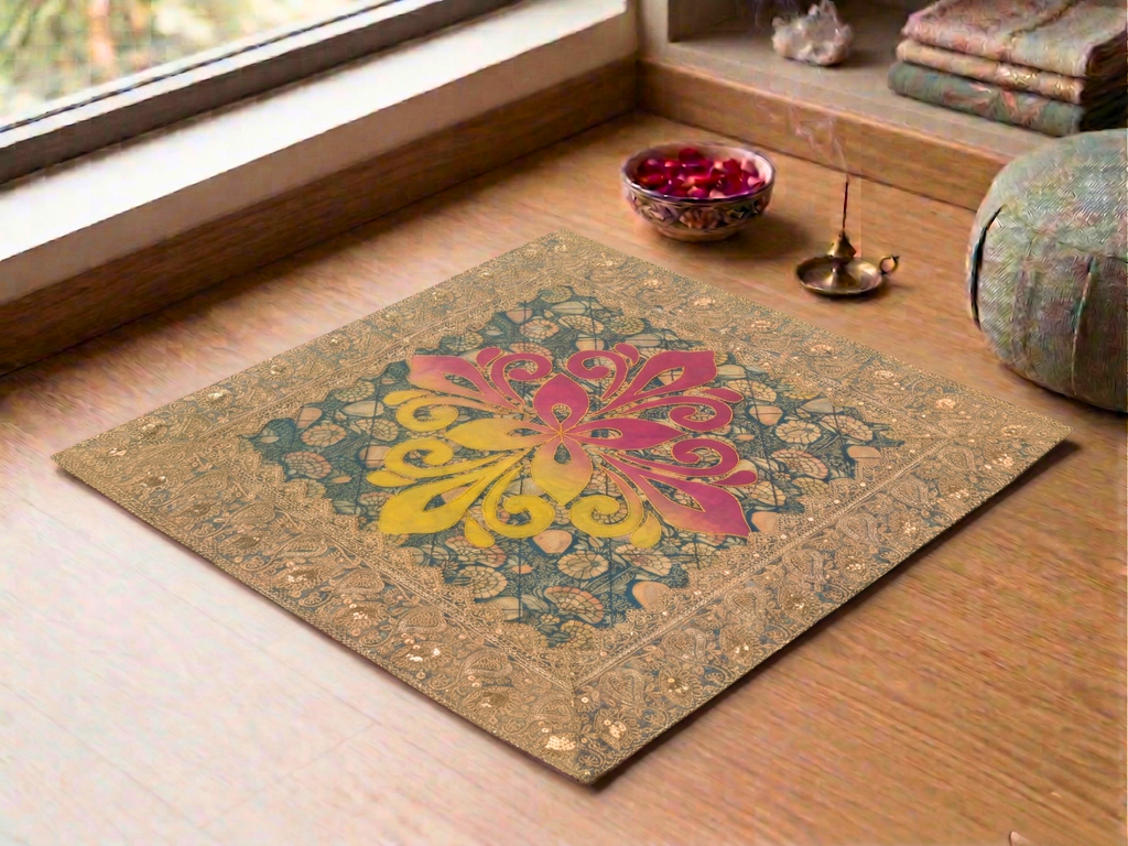 Enchanted Mandala Ritual Aasan (Pack of 6) – Ritual Aasan by Grandeur