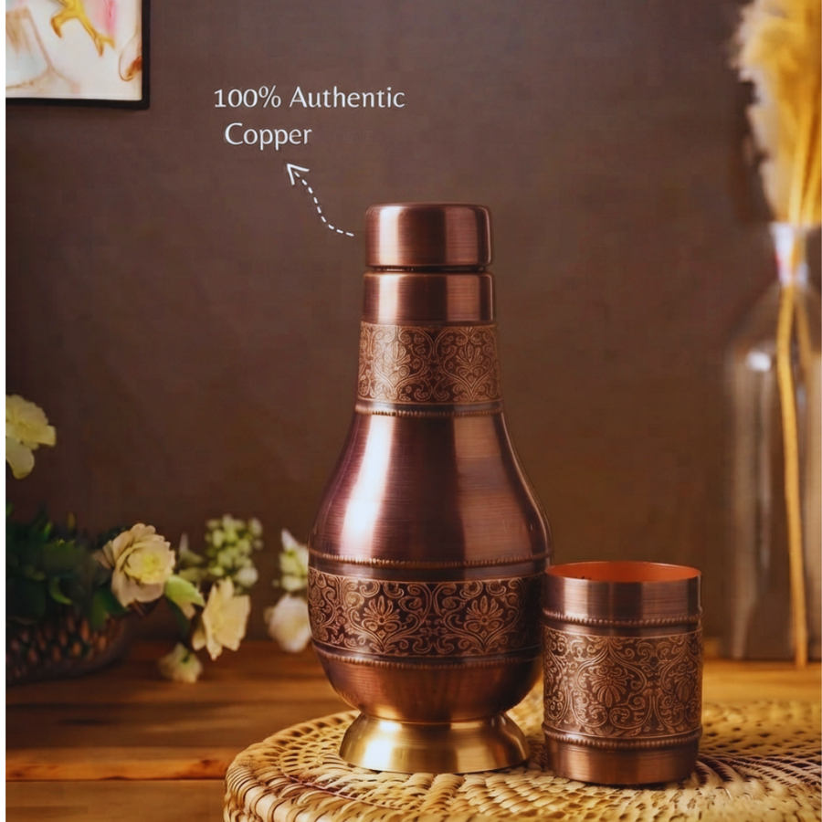 The Royal Regal Copper Bottle