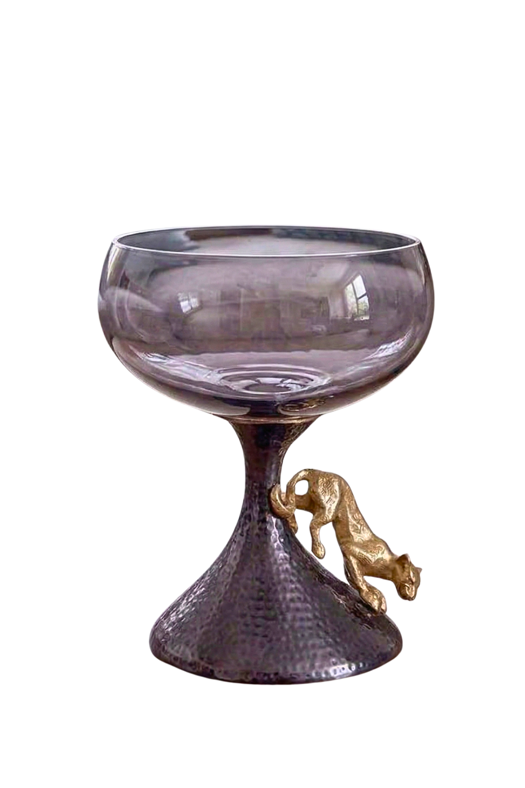 Midnight Panther Crystal Bowl – Decorative Bowl by Grandeur