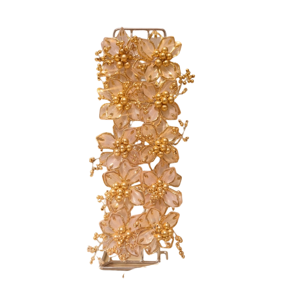 Gilded Blossom Tower Napkin Holder – Napkin Holder by Grandeur