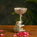 Imperial Mosaic Elephant Pedestal – Decor Accent by Grandeur