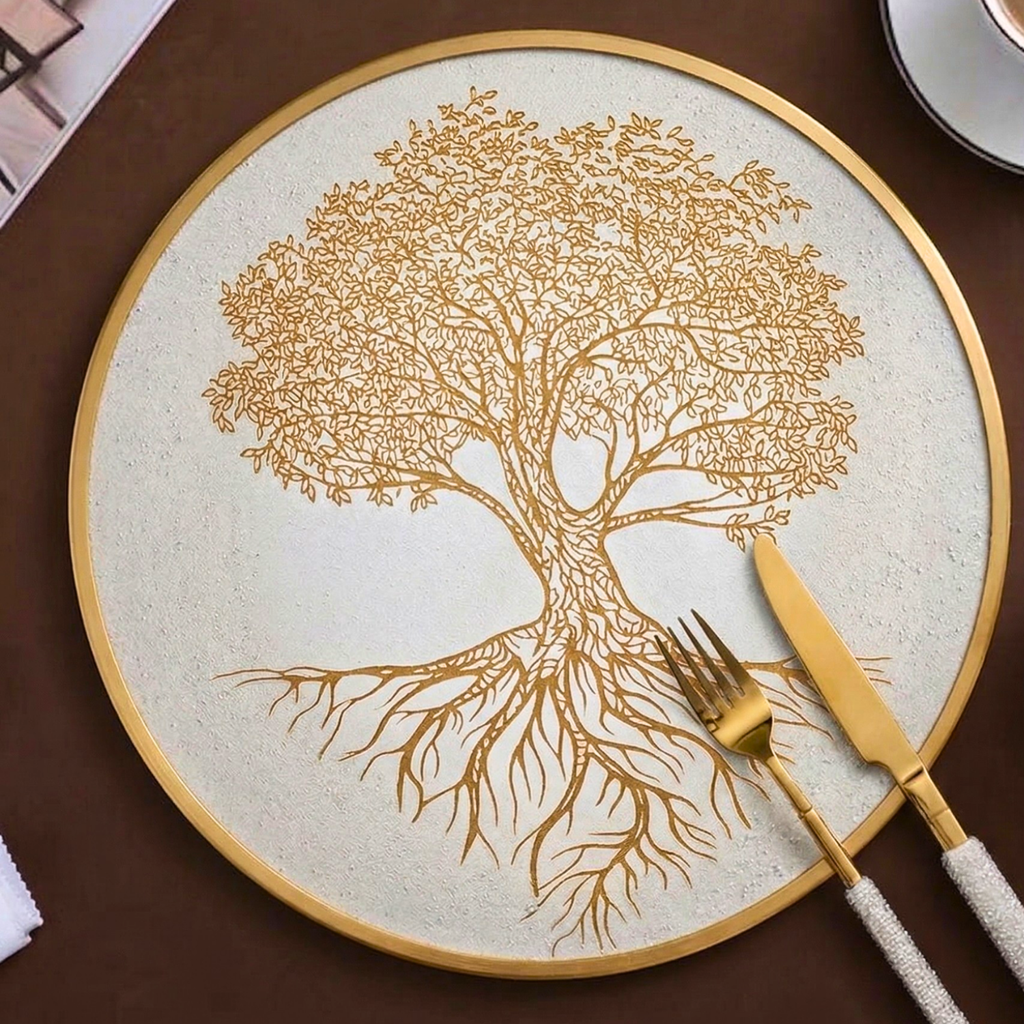 Tree of Life Heritage Table Mat (Pack of 6) – Table Mat by Grandeur