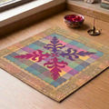Kaleidoscope Heritage Aasan (Pack of 6) – Ritual Aasan by Grandeur