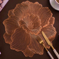 Monstera Leaf Artisanal Table Mat (Pack of 6) – Table Mat by Grandeur