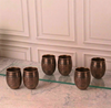 Antique Copper Embossed Tumblers (Pack of 6) – Tumbler by Grandeur