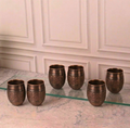 Antique Copper Embossed Tumblers (Pack of 6) – Tumbler by Grandeur