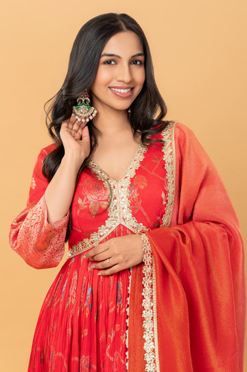 Super Soft Russian Banarasi Anarkali