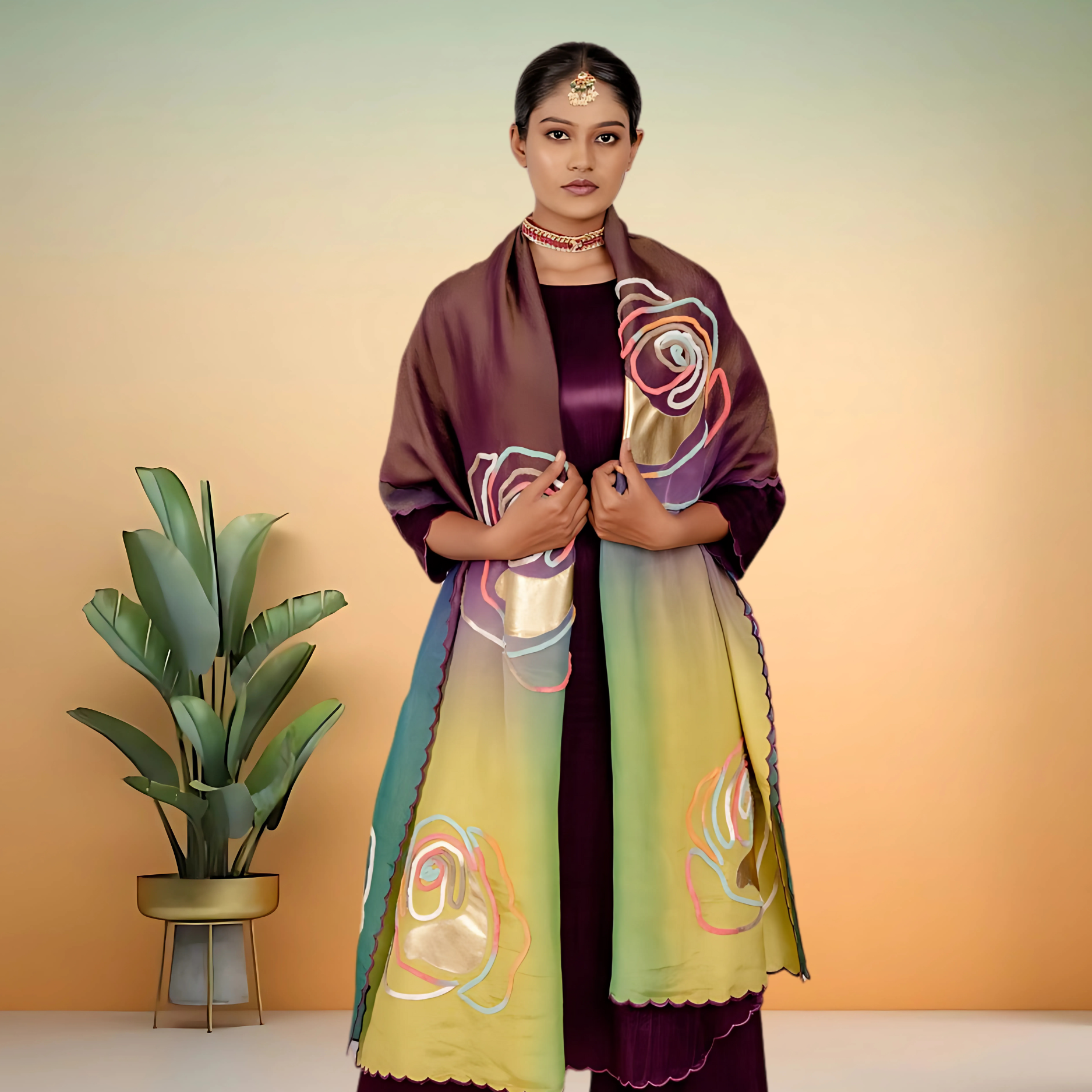 Designer Palazzo Set