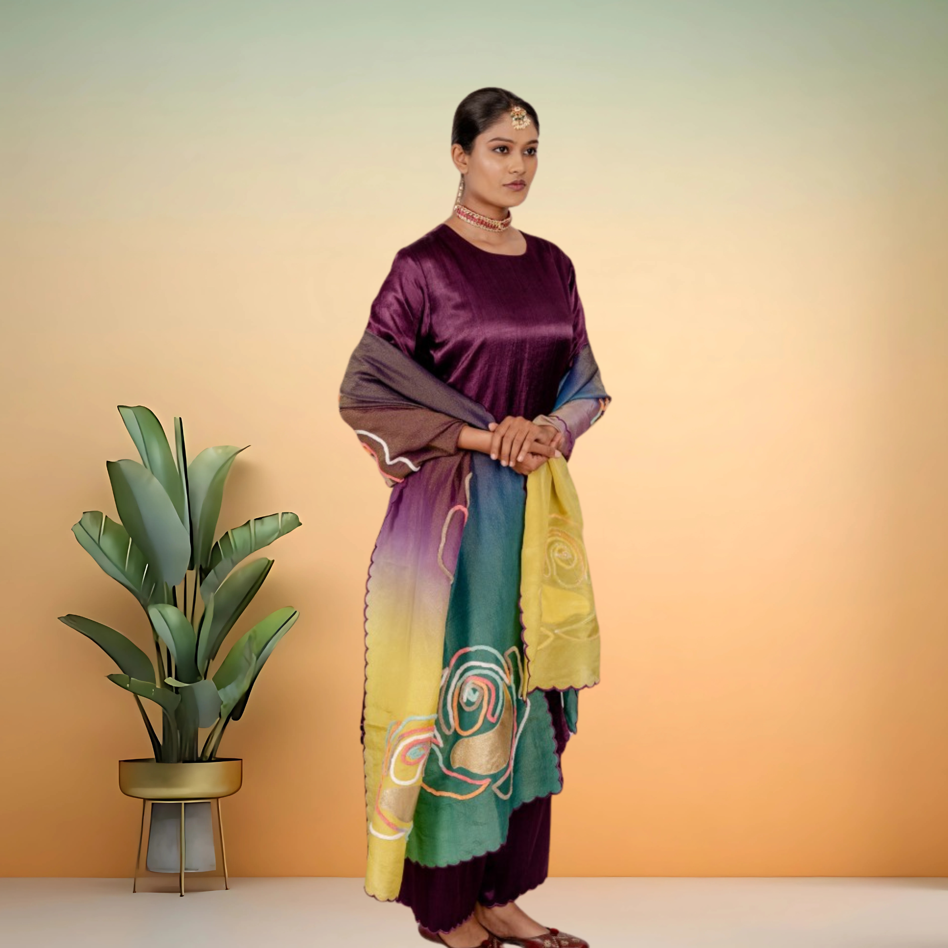 Designer Palazzo Set