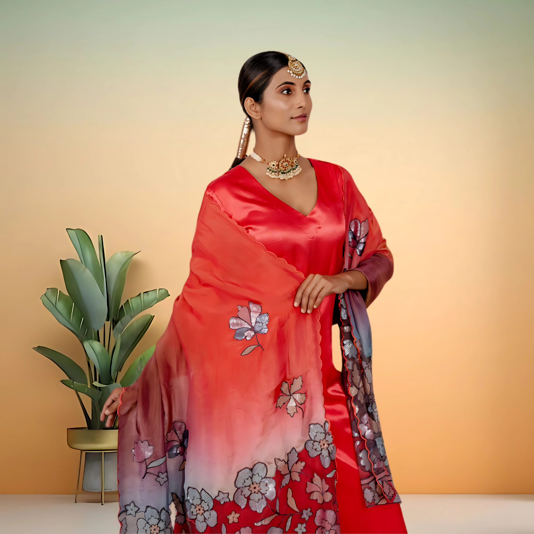 Designer Palazzo Set