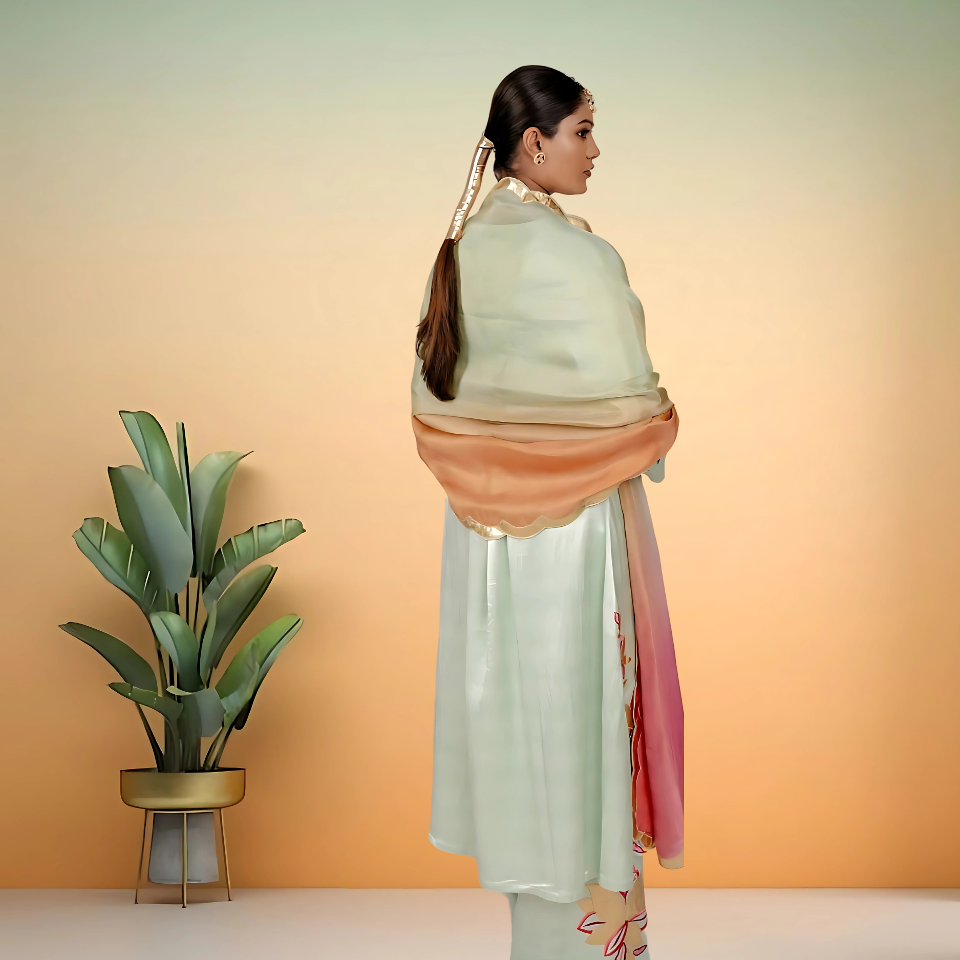 Designer Palazzo Set