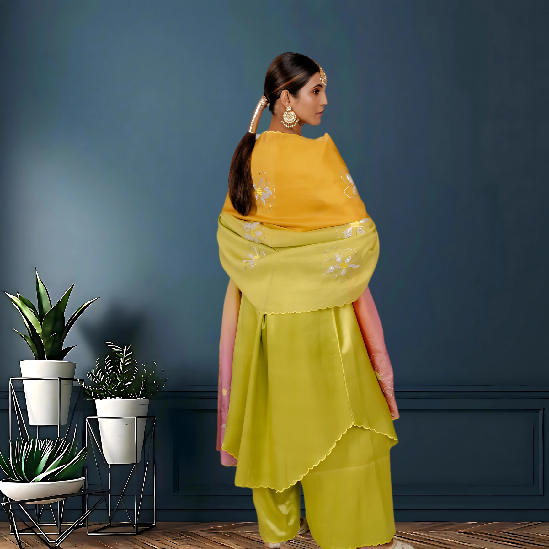 Designer Palazzo Set