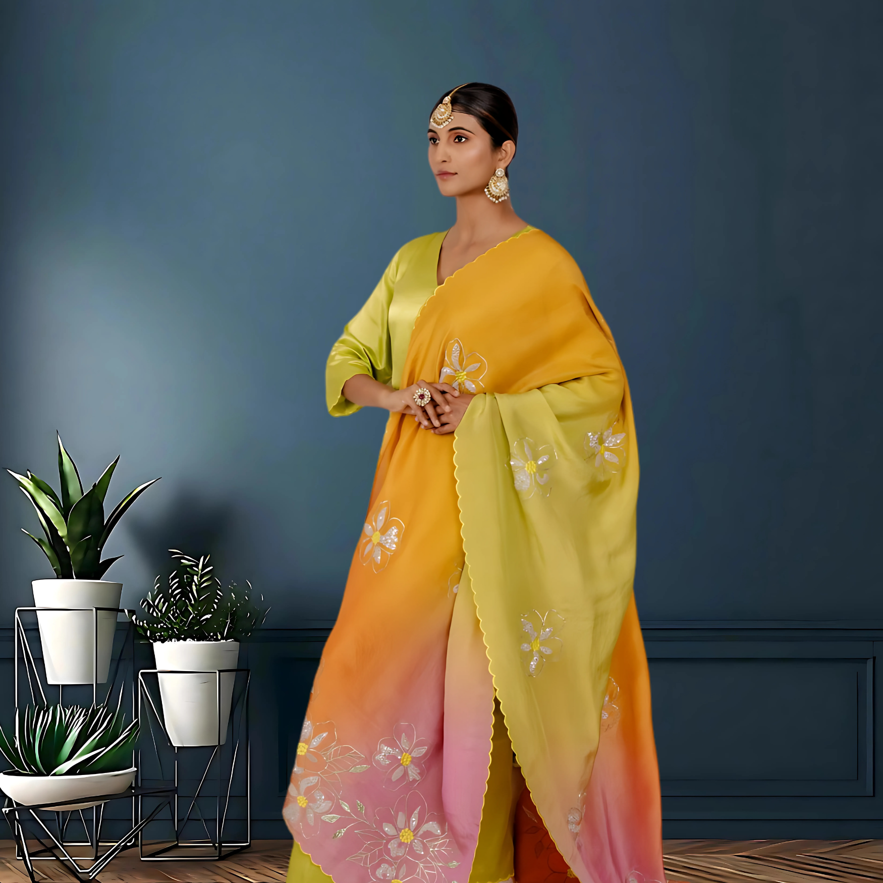 Designer Palazzo Set