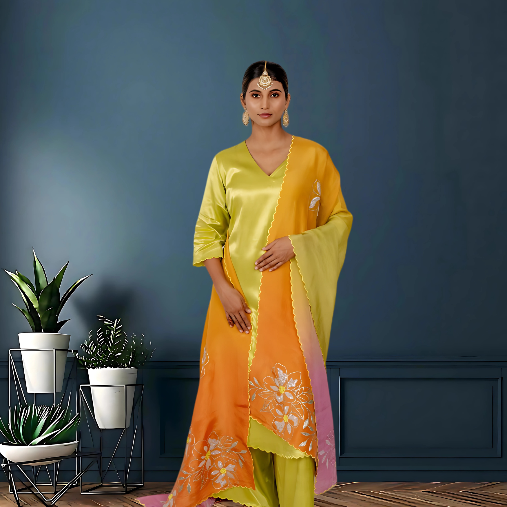 Designer Palazzo Set