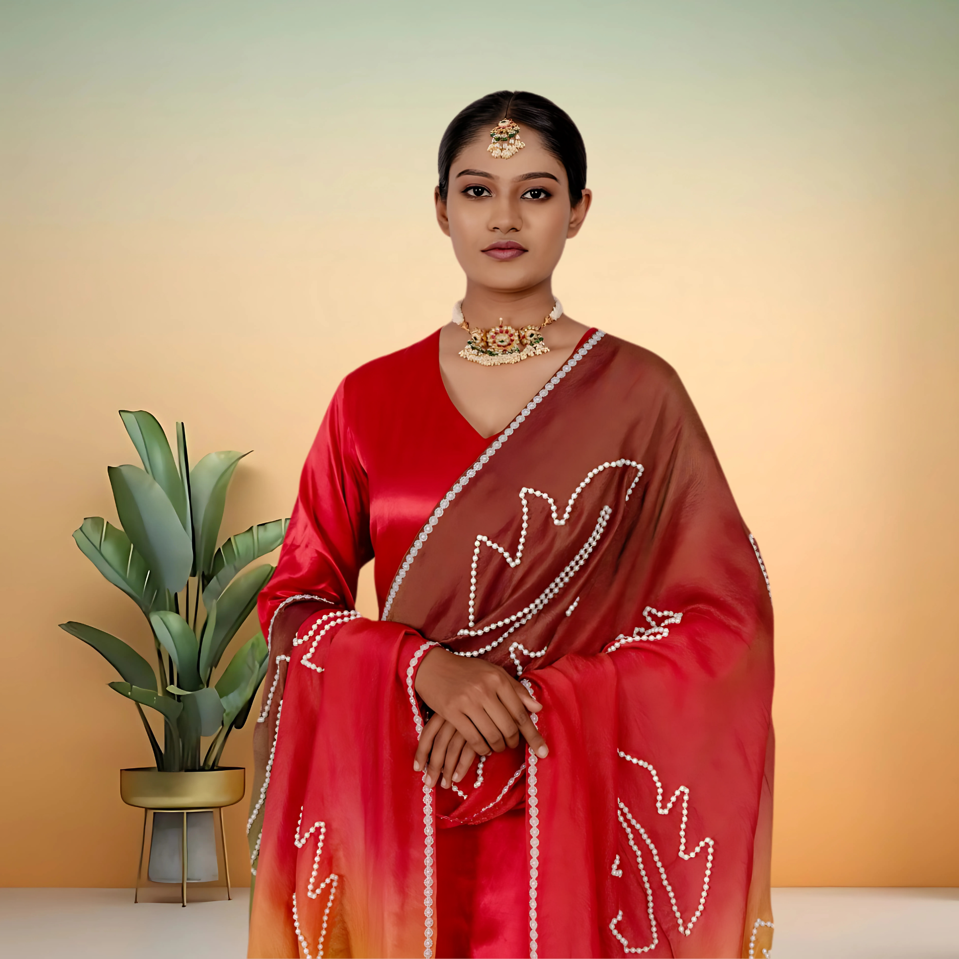 Designer Palazzo Set