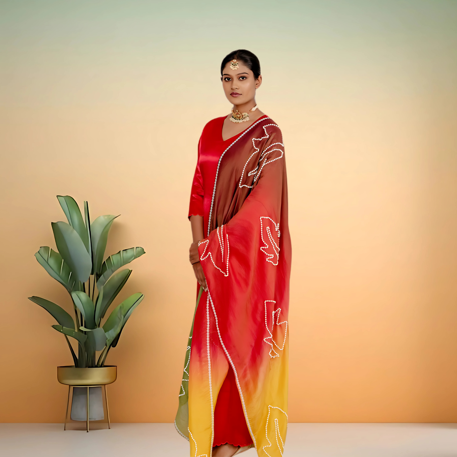 Designer Palazzo Set