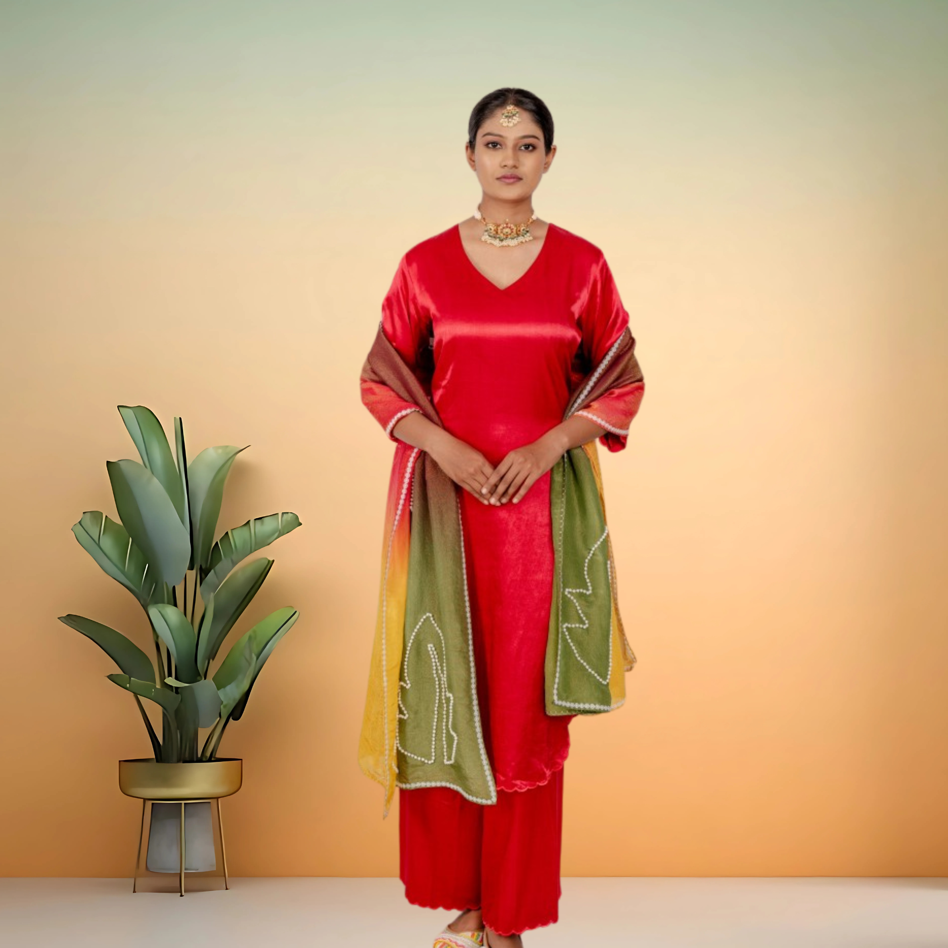 Designer Palazzo Set