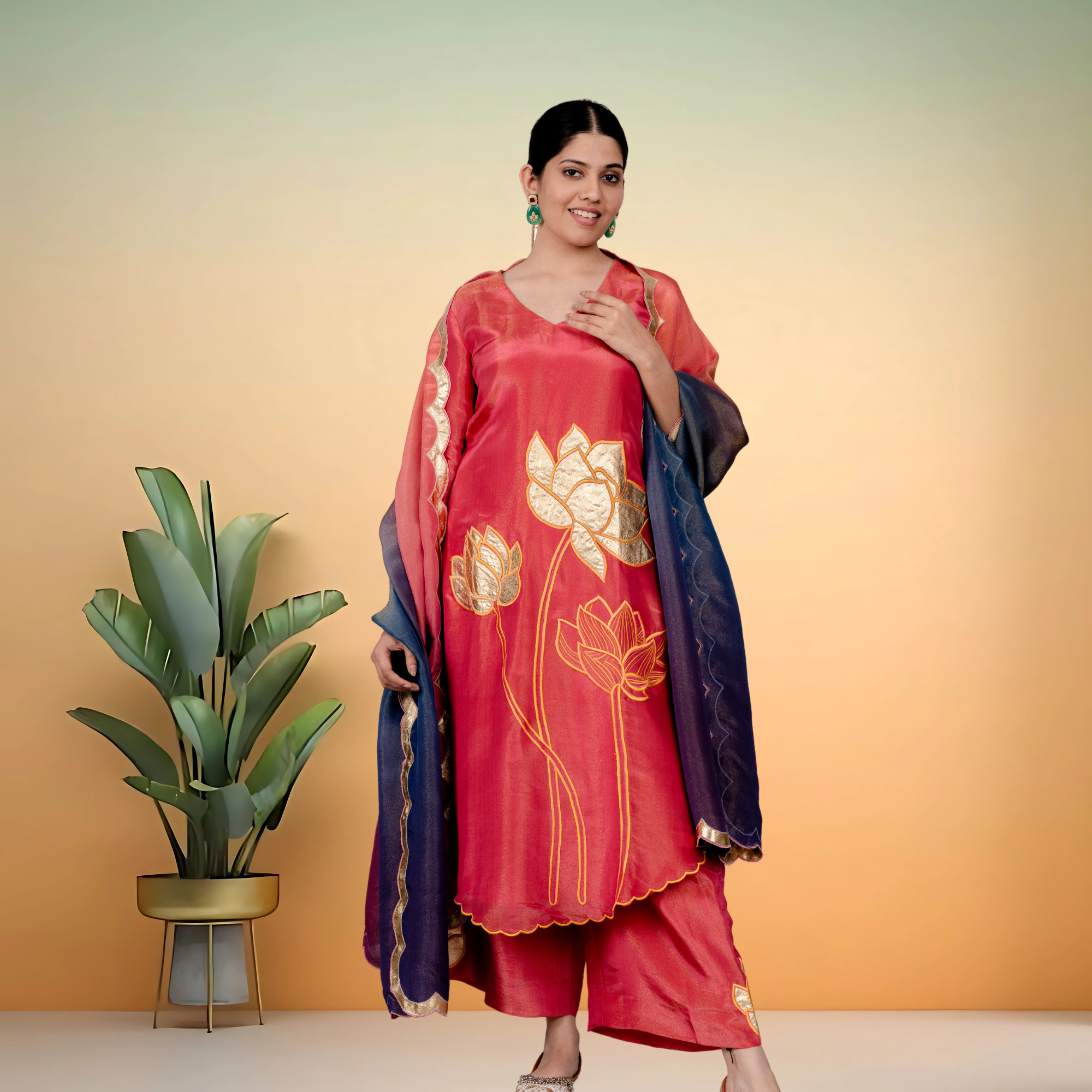 Designer Palazzo Set