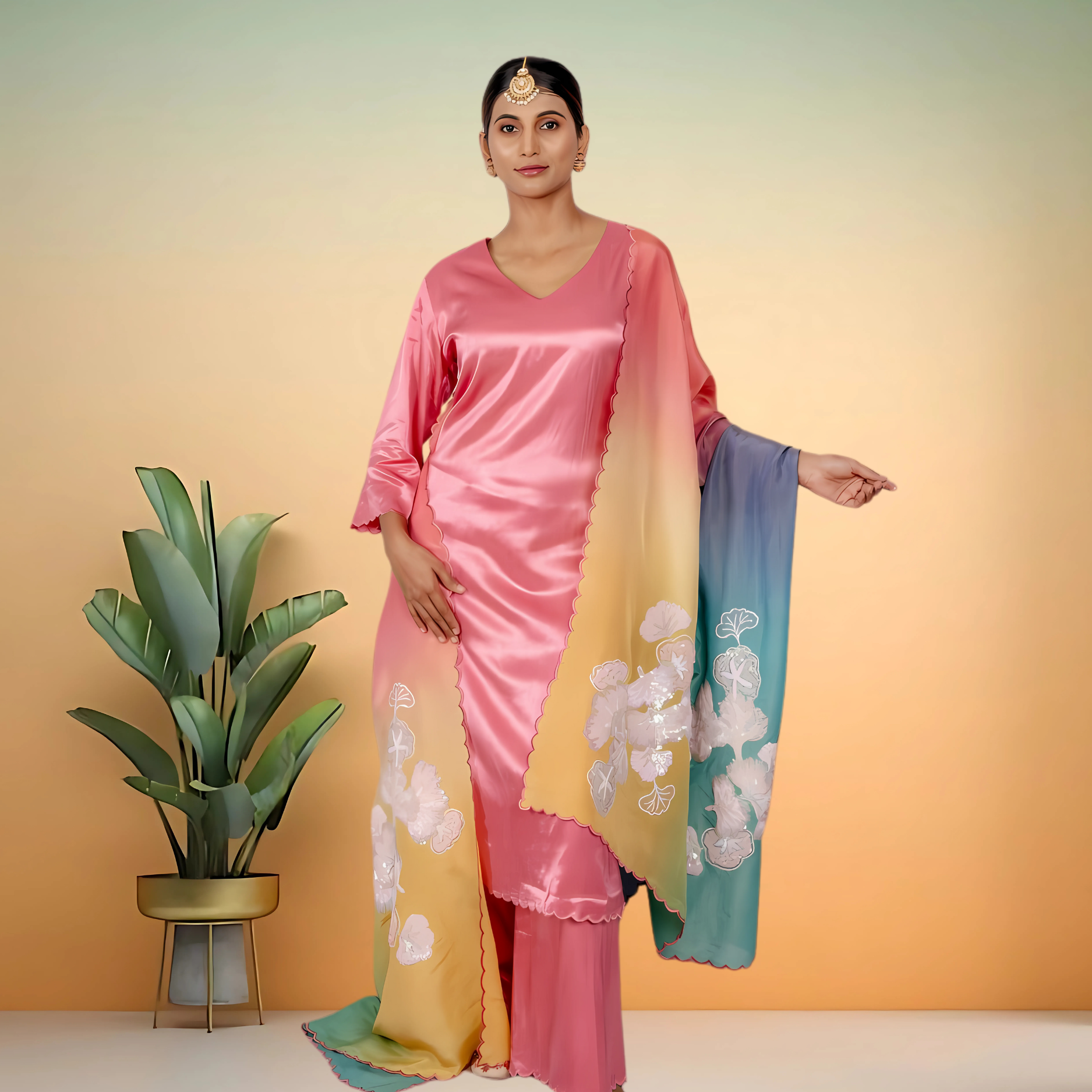 Designer Palazzo Set