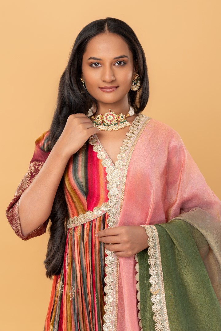 Designer Anarkali Set