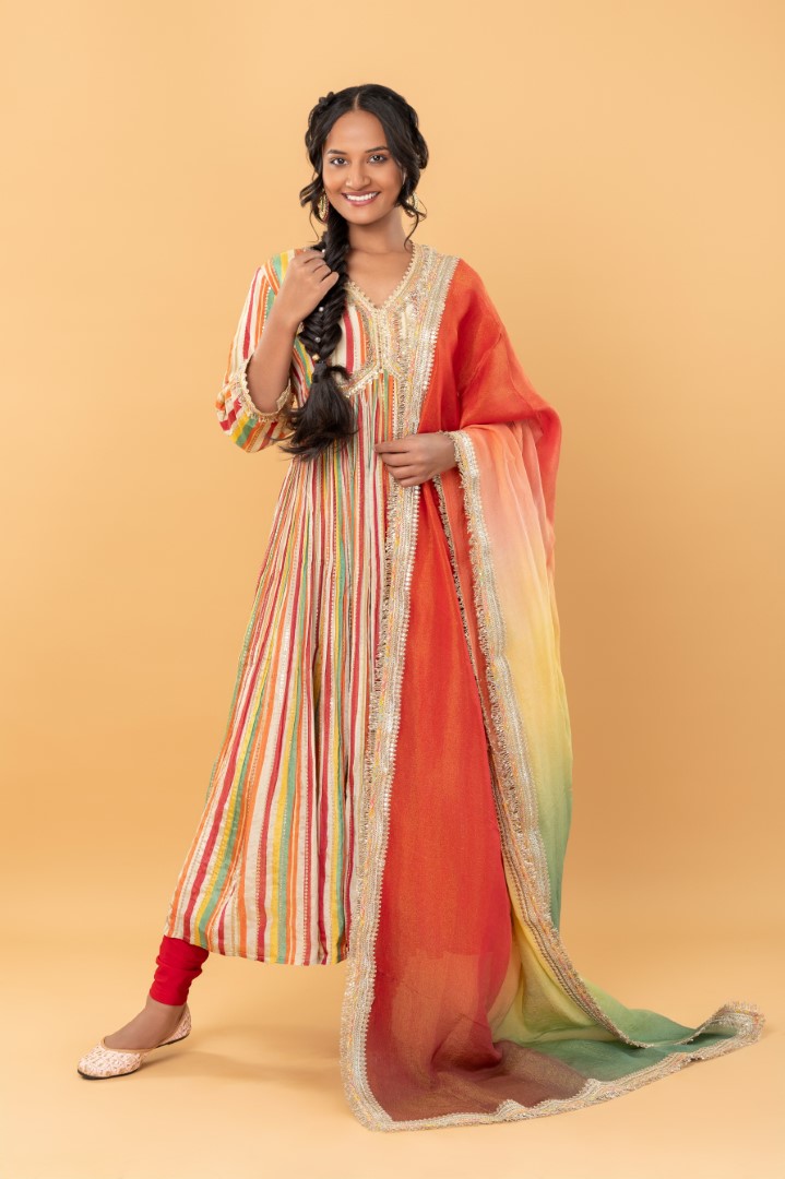 Designer Anarkali Set