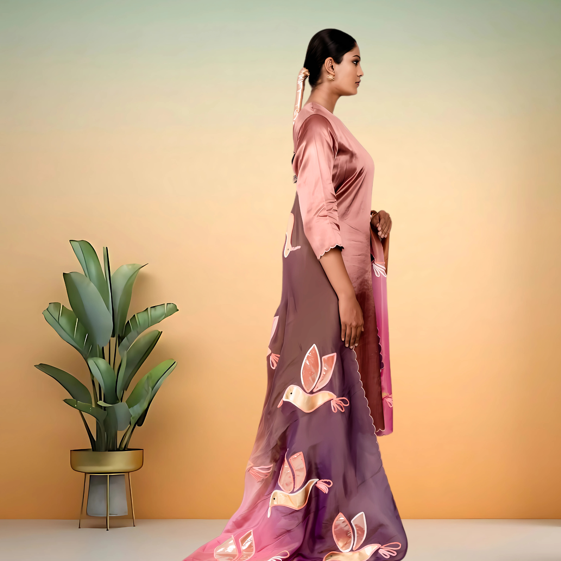 Designer Palazzo Set