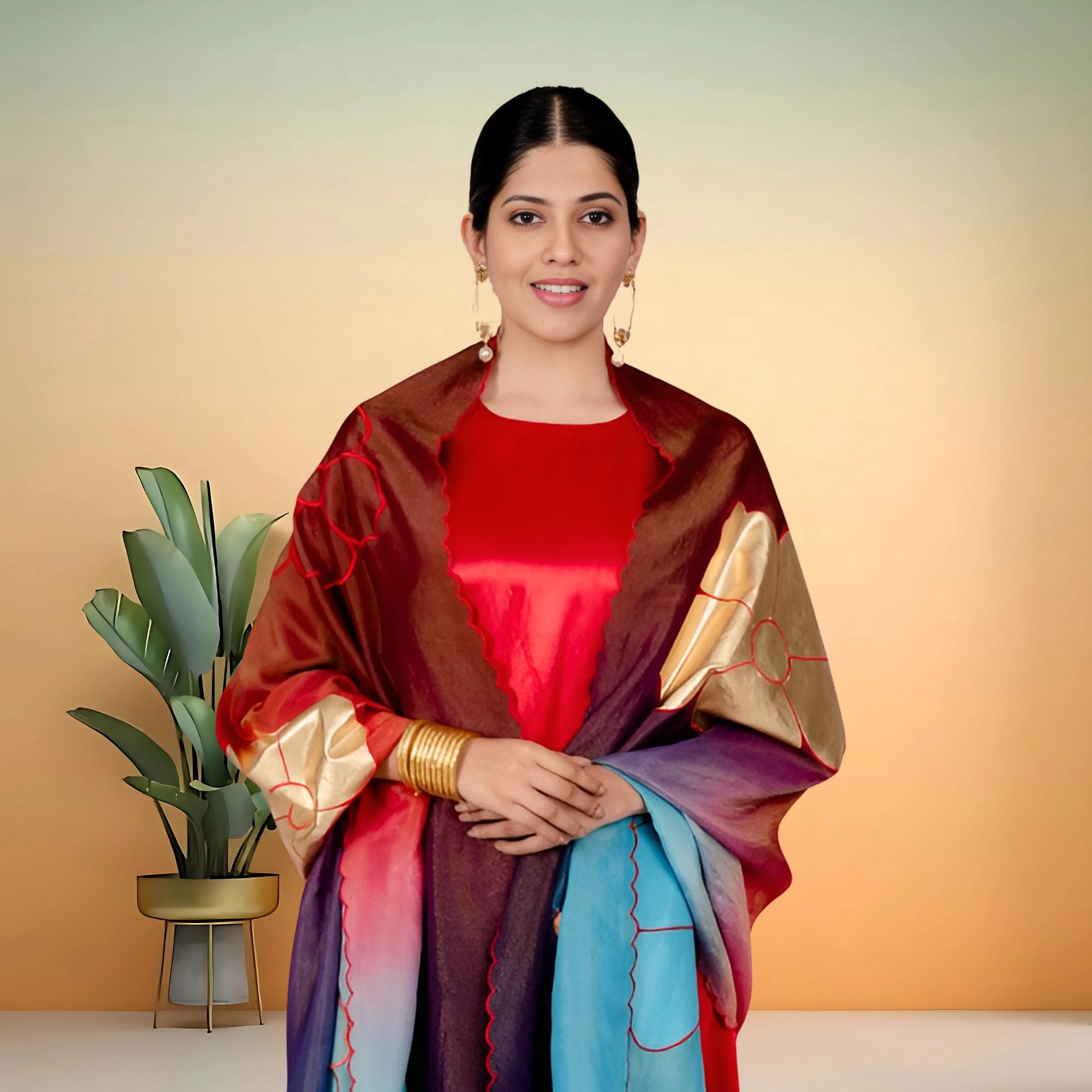 Designer Palazzo Set