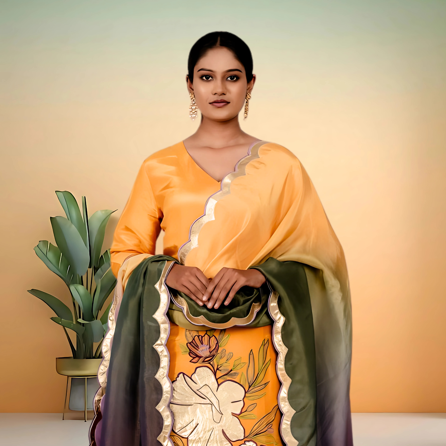 Designer Palazzo Set