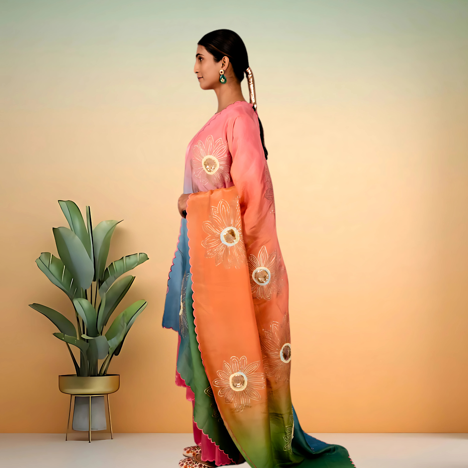 Designer Palazzo Set