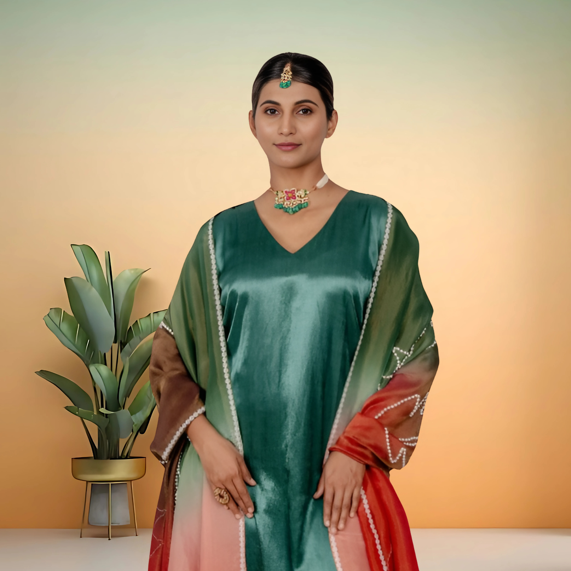 Designer Palazzo Set