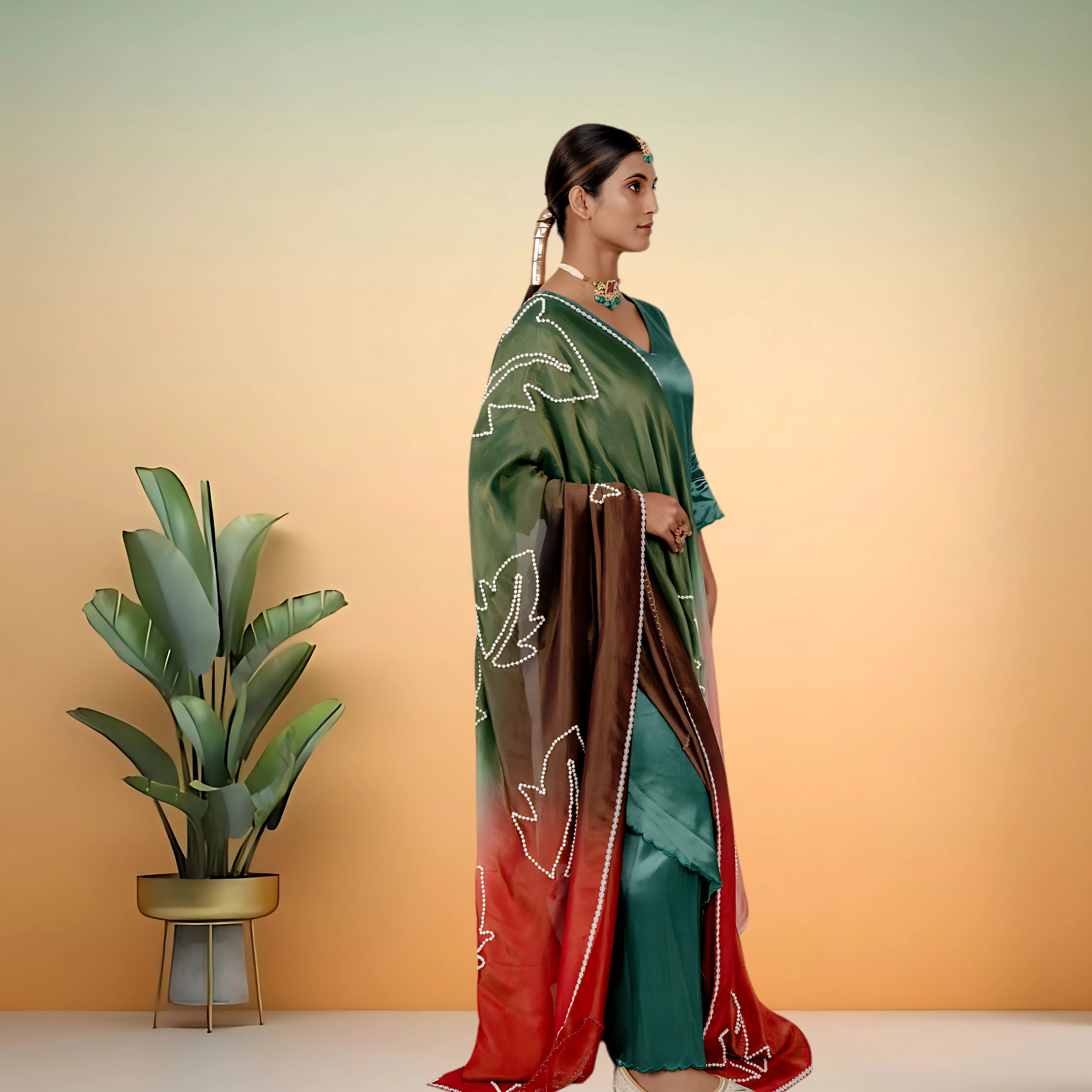 Designer Palazzo Set