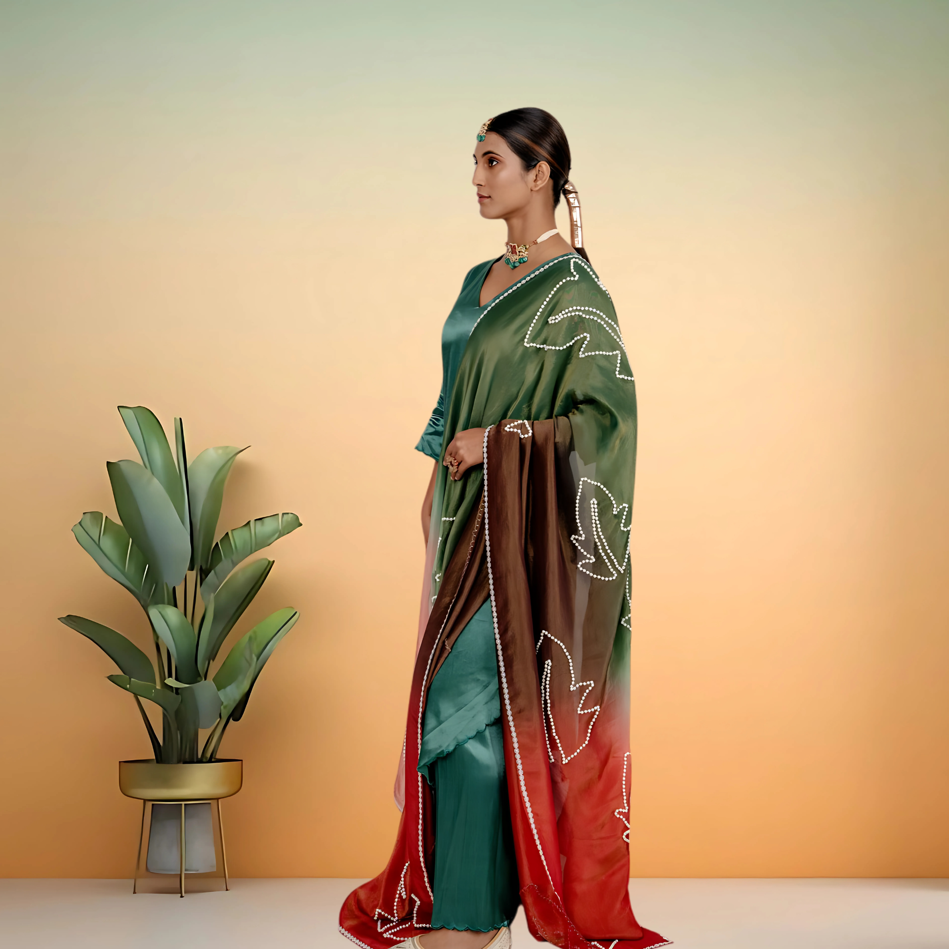 Designer Palazzo Set