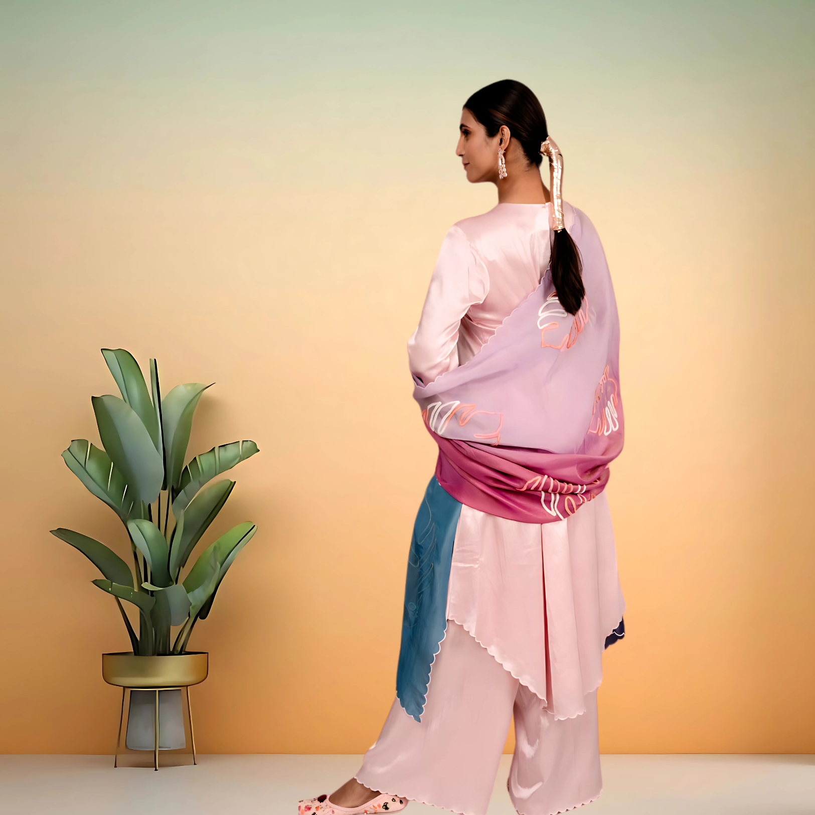 Designer Palazzo Set