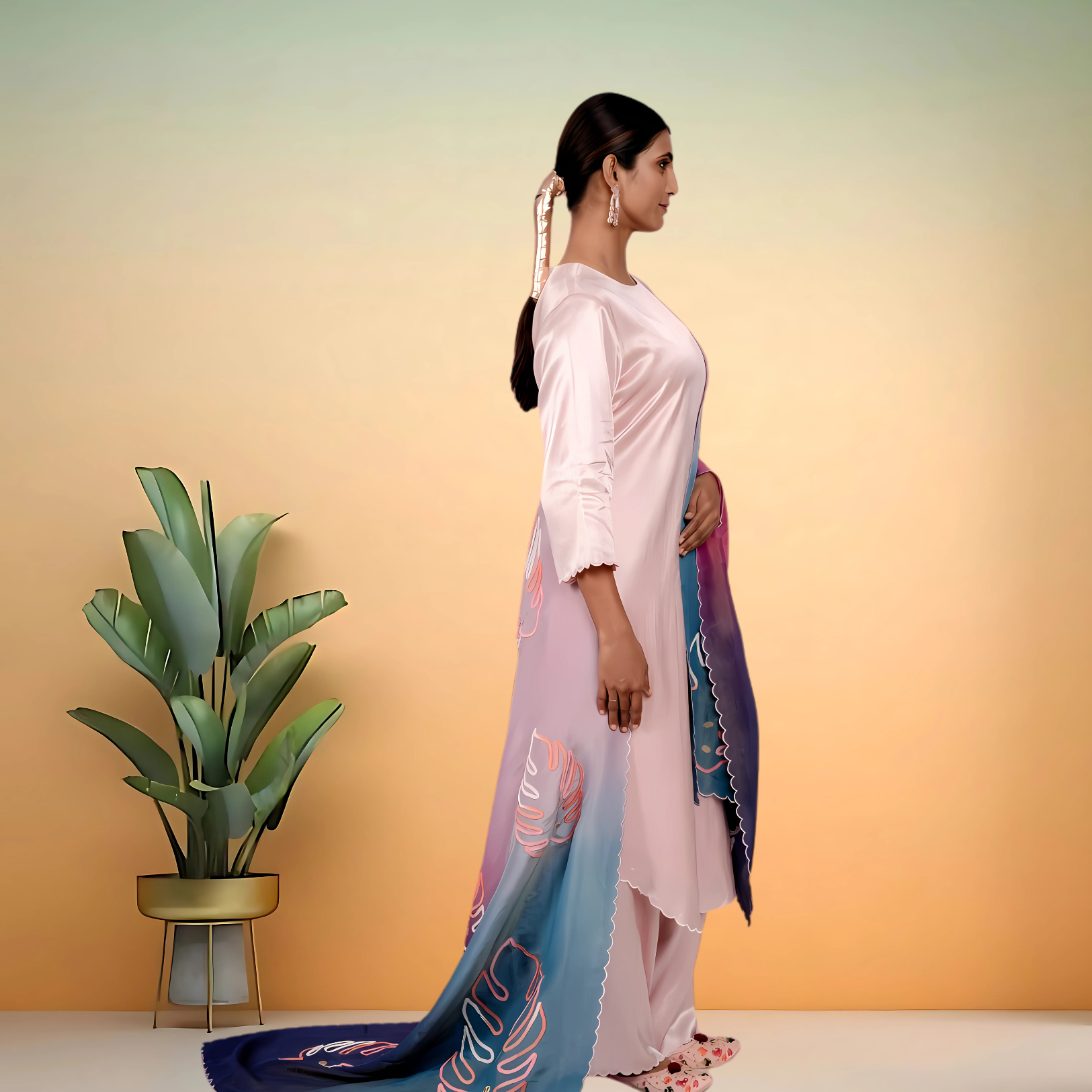 Designer Palazzo Set