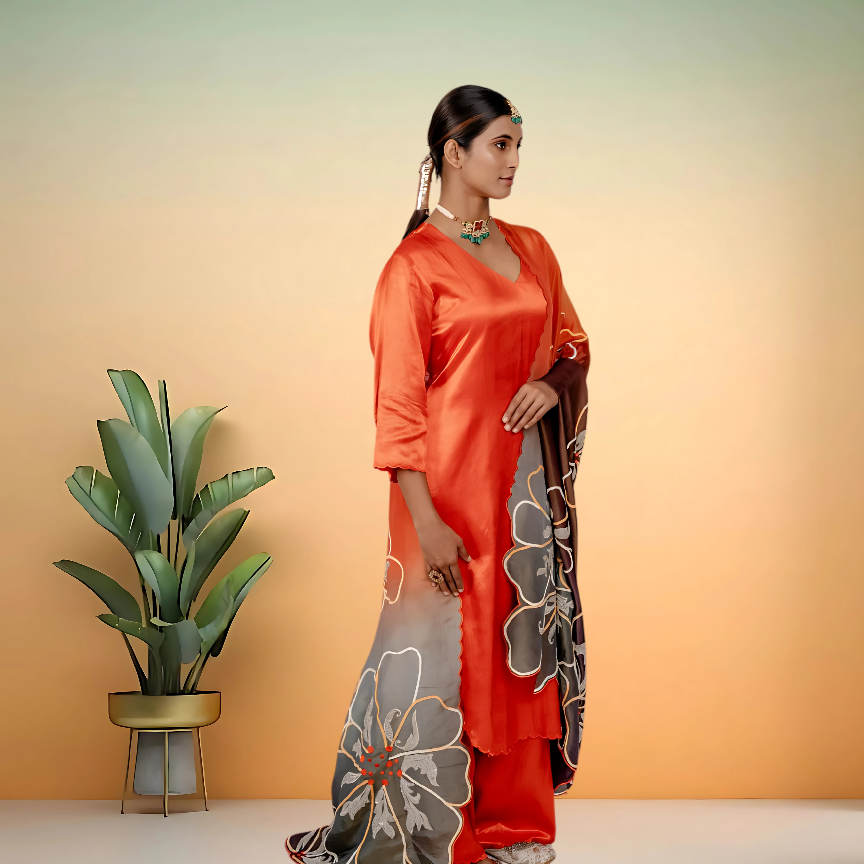 Designer Palazzo Set