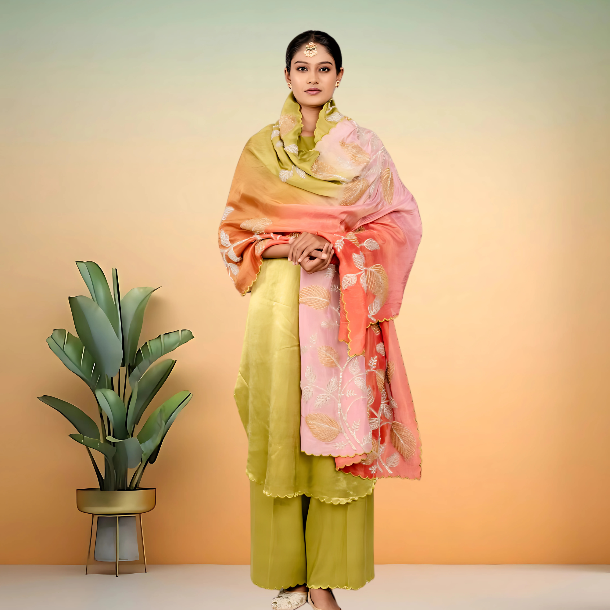 Designer Palazzo Set