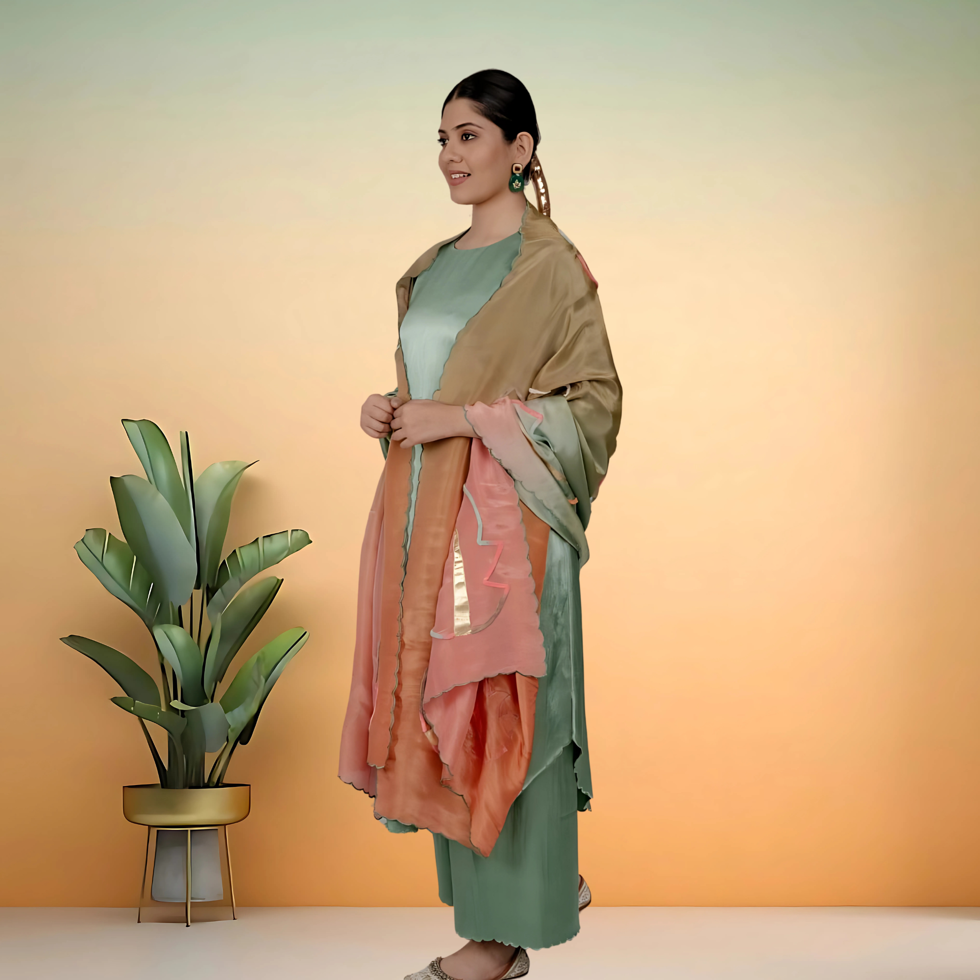 Designer Palazzo Set