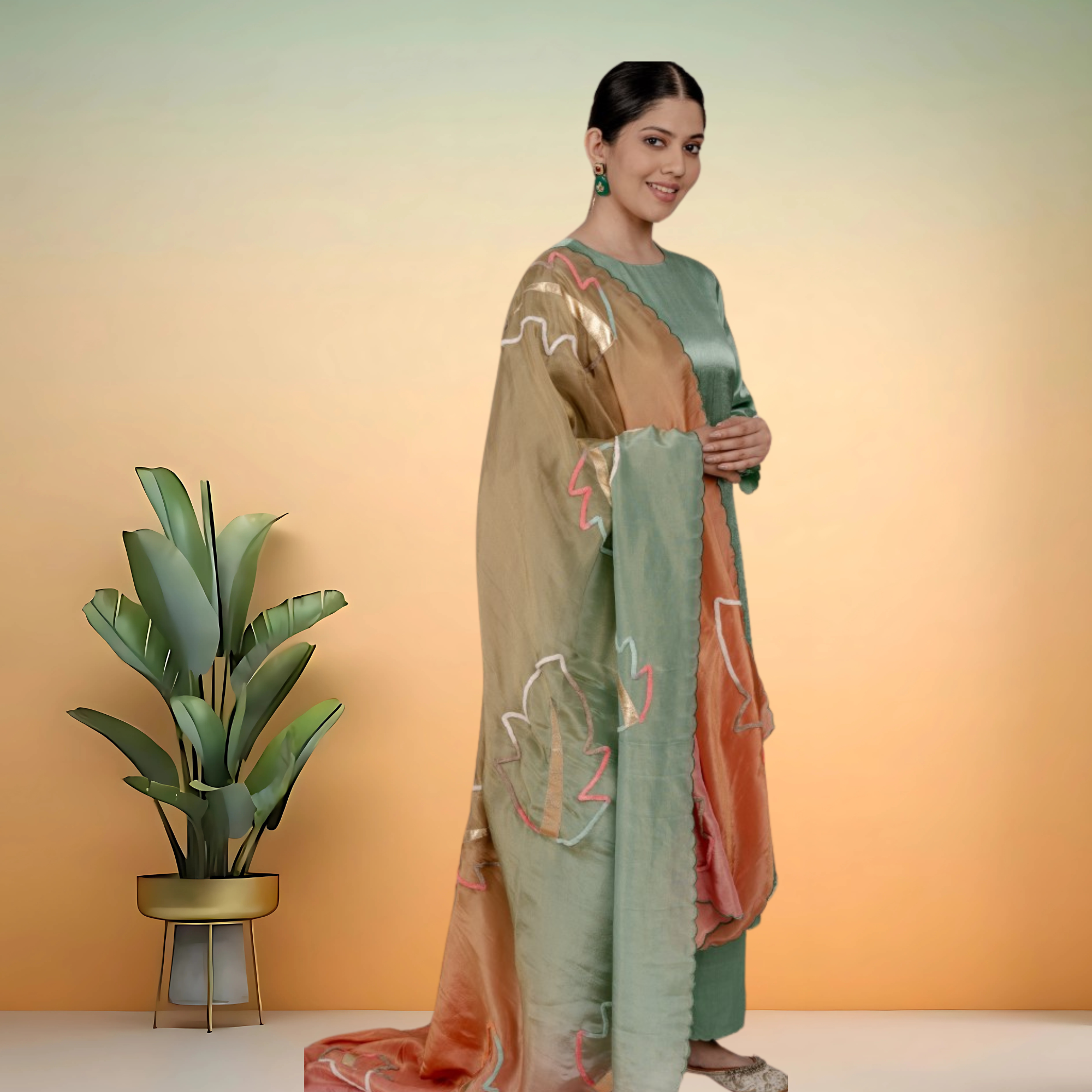 Designer Palazzo Set