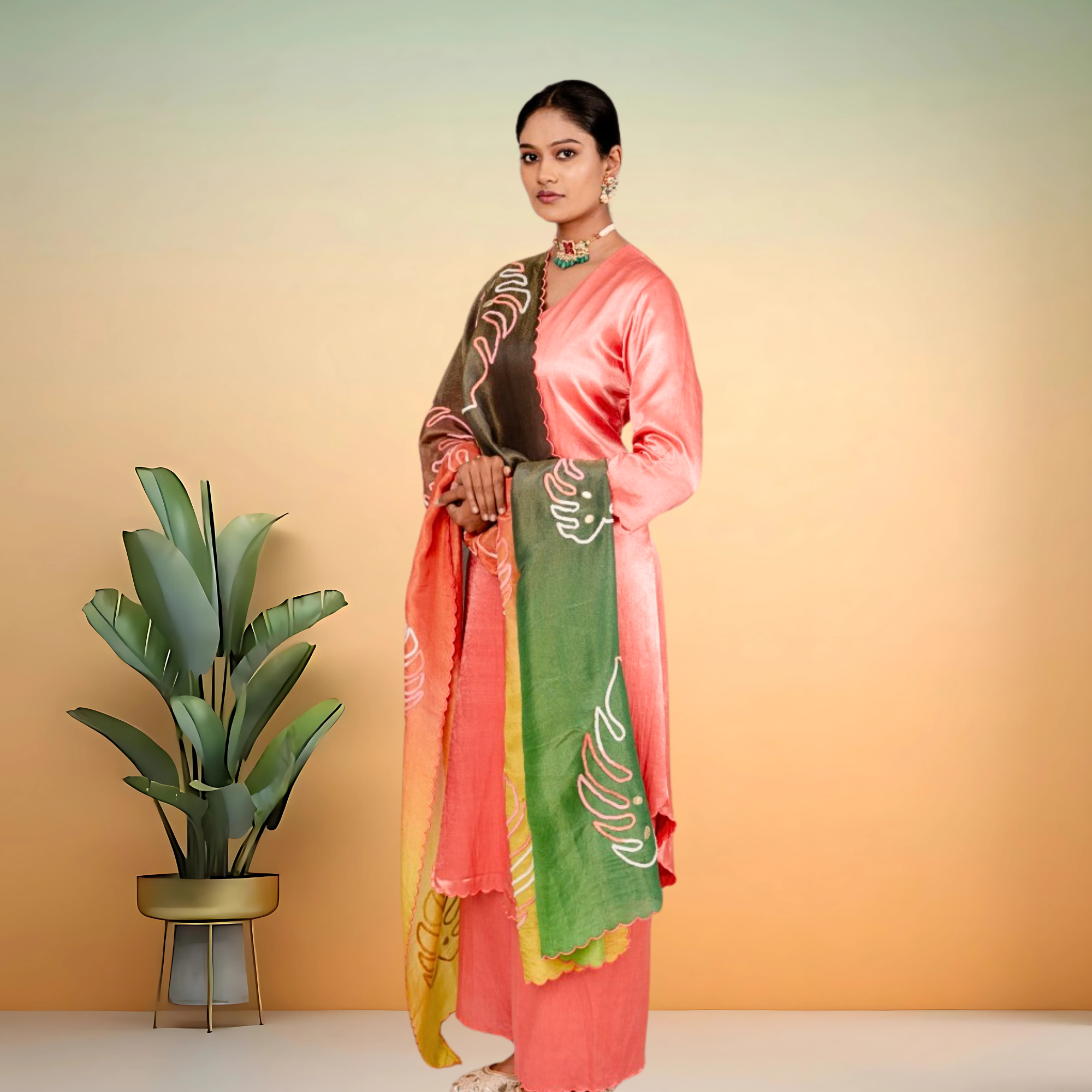 Designer Palazzo Set