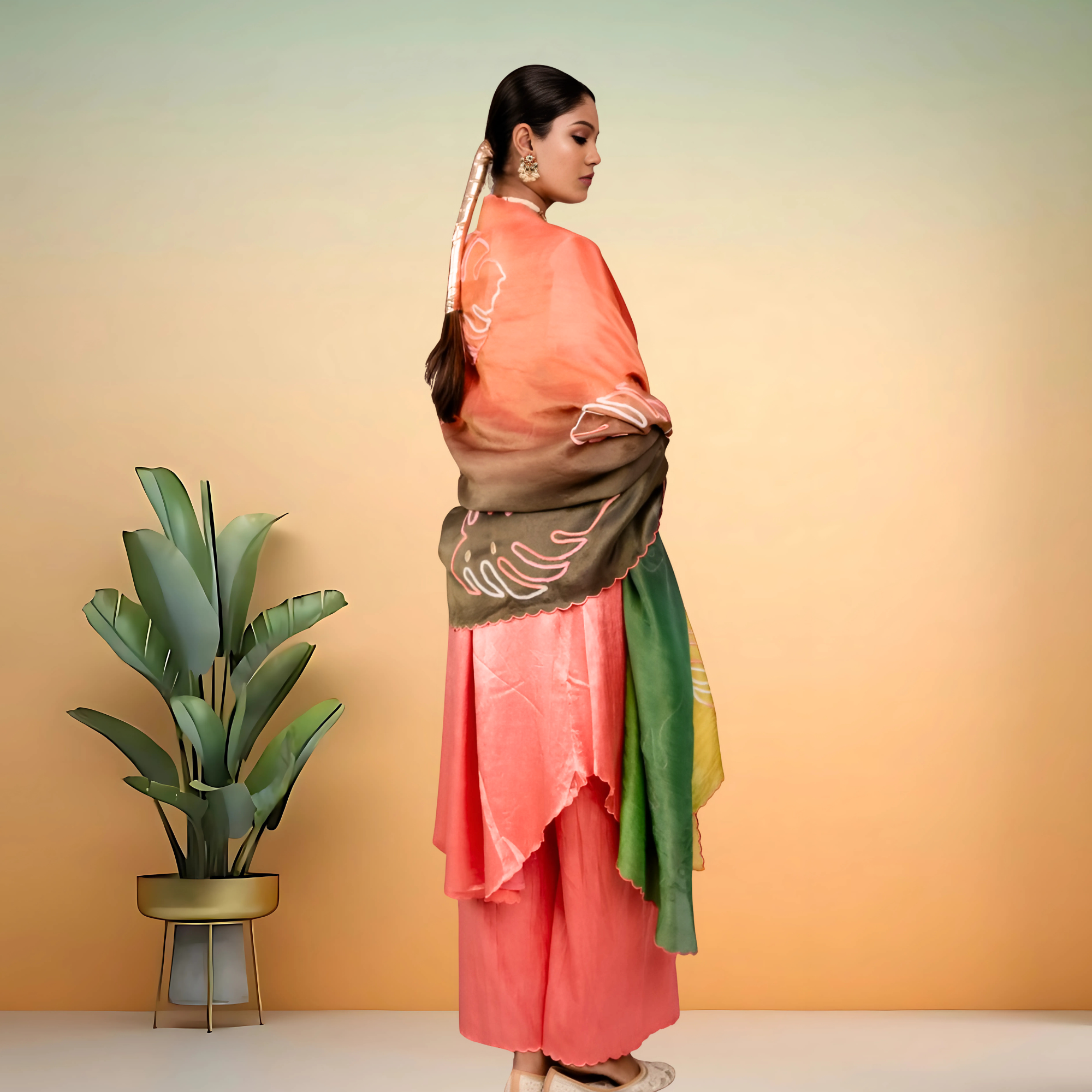 Designer Palazzo Set