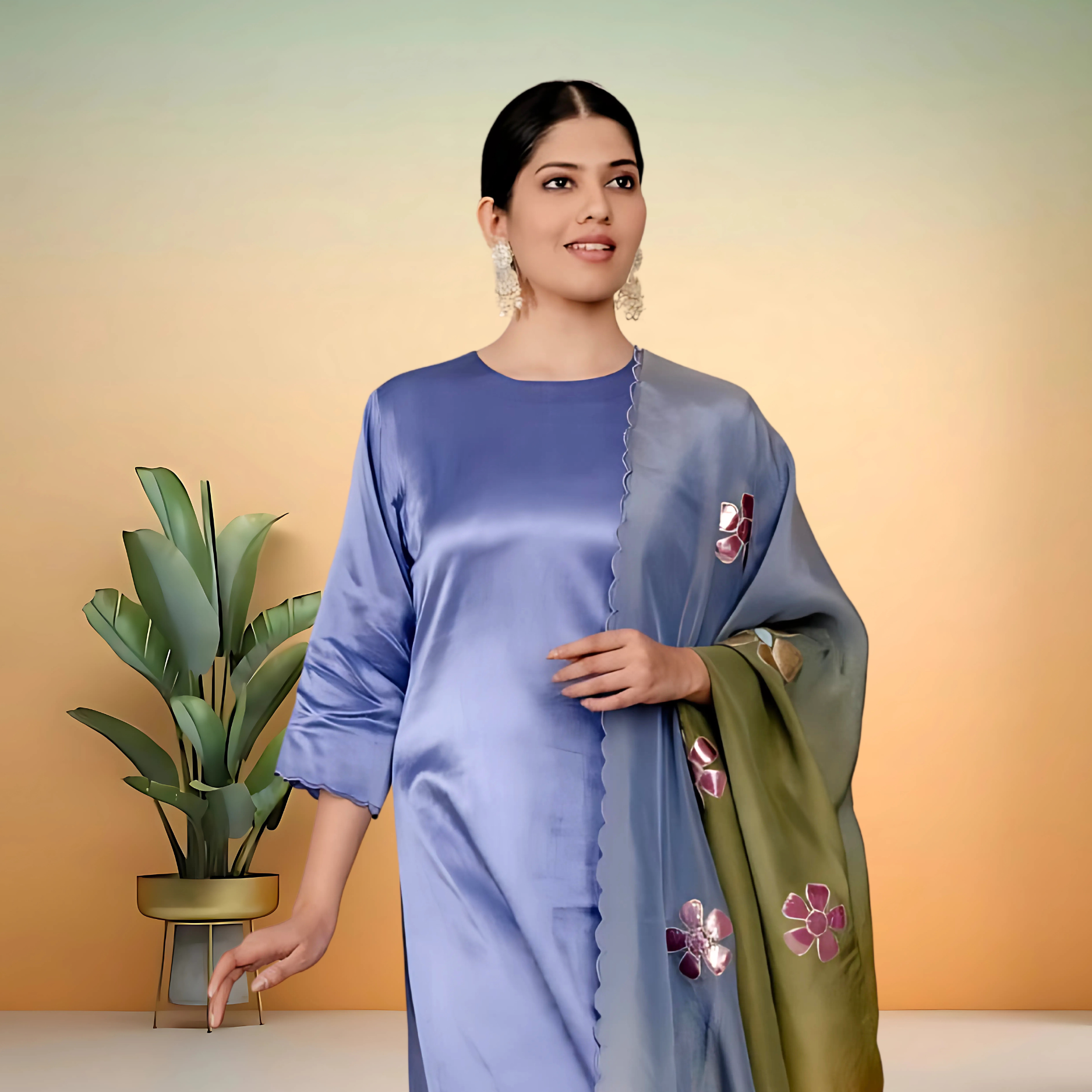 Designer Palazzo Set