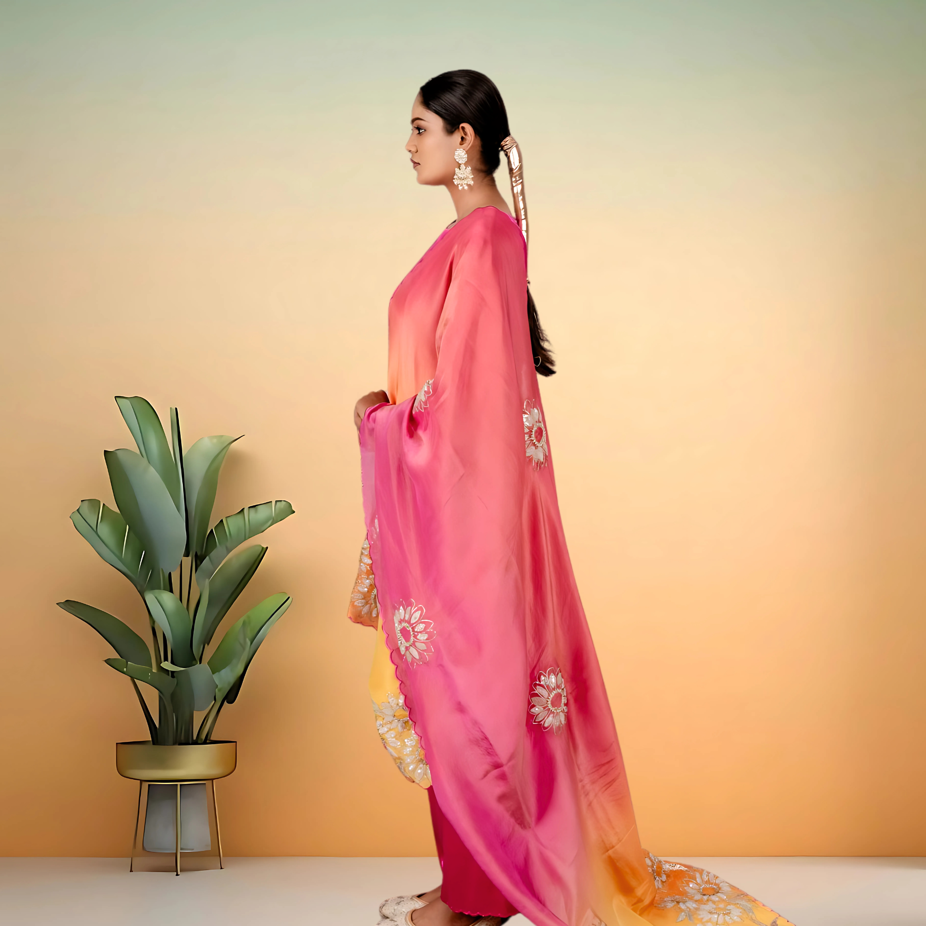 Designer Palazzo Set